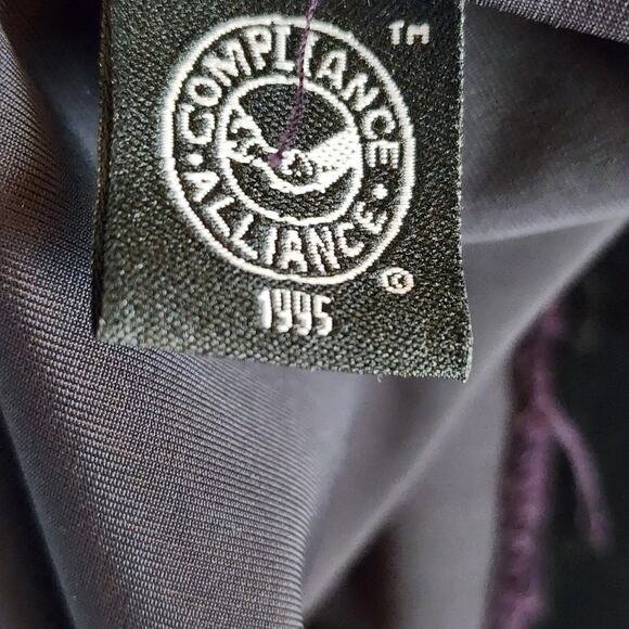 Shelli Segal Sleeveless Stretch Maxi Dress Size 6 Black/Purple Evening Formal - Picture 7 of 7